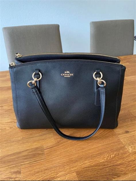 tasche schwarz coach